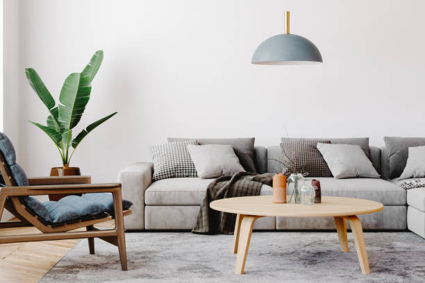 Restored leather home sofa and premium upholstery